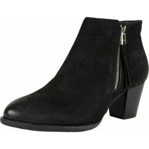 Vionic Women's Black Leather Ankle Boots US 9.5